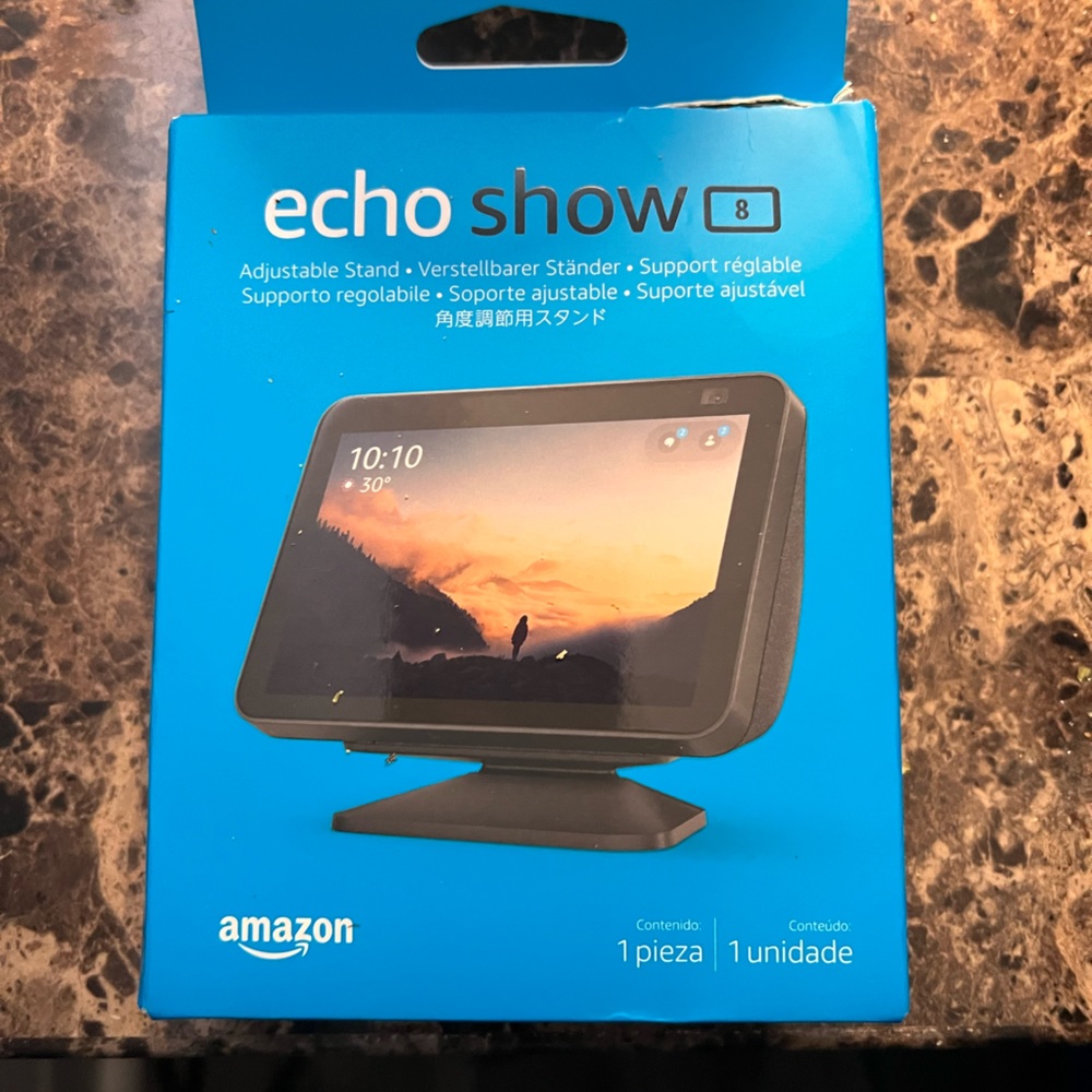 Echo Show 8 (2nd Gen) Adjustable Stand - Charcoal
